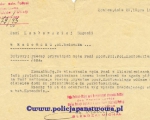 Pismo policji polskiej do Eugenii Kozlowskiej 29.07.1943.jpg