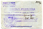 1 Kom. Kolejowy PP w Lublinie - przepustka 1920.jpg
