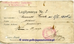 Legitymacja-Zandarma-Romuald-Kmak-Grybow-1919