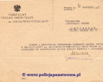 Dragan Klementyna, pismo PZE o pensji wdowiej 1947.jpg