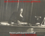 Jan Kozlowski w swoim gabienecie, Komisariat PP w Radomsku (2).jpg