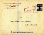 Koperta, Posterunek Polskiej Policji w Gdowie 1940.jpg