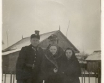 Post. Franciszek Tracz, Malachowce, zima lata 30-te.jpg