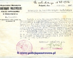 Zezwolenie na zawarcie malzenstwa, KWPP Bialystok 09.1932.jpg