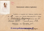 Dragan Klementyna, potwierdzenie odbioru legitymacji, 1935.jpg