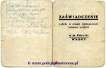 Jozef Zarychta - zaswiadczenie z obozu internowanych, Sarvar, Wegry (1).jpg