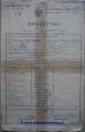 Swiadectwo I kursu posterunkowych, St.Jaworanski, 1921.jpg